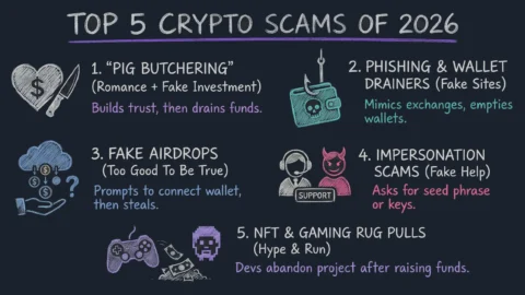 The Digital Wild West: Navigating the Top 5 Crypto Scams of 2026
