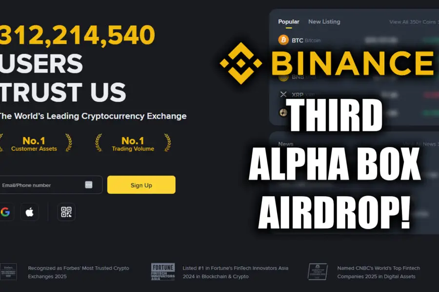 Claim 3rd Binance Alpha Box Airdrop: Details Revealed