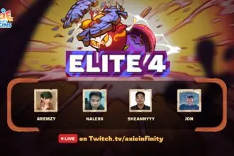 Axie Origins Elite 4 Live: Four Battle for Season 16