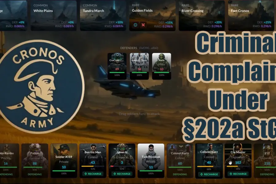 Cronos Army Reports XP Exploit Perpetrator to German Authorities