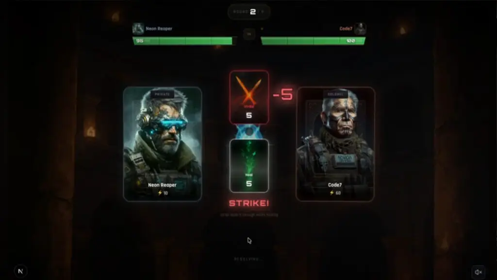 Cronos Army, Gameplay, PvP, Strike