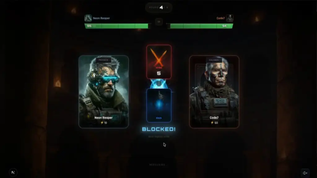 Cronos Army, Gameplay, PvP, Blocked