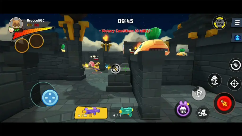 Juicy Adventure, gameplay, combat