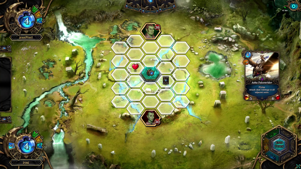 Legends of Elysium gameplay, cards, TCG