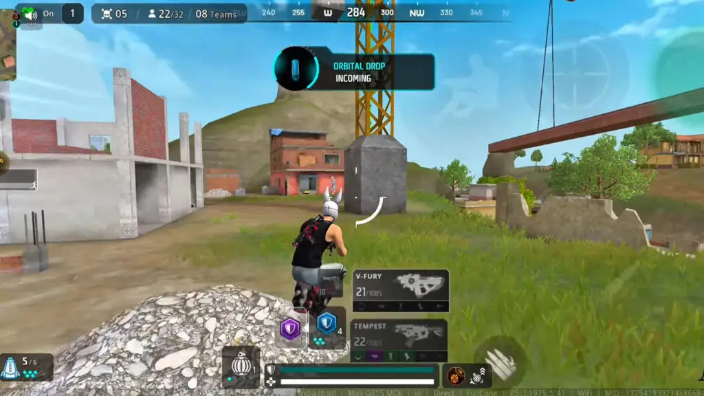 Prime Rush gameplay, UI, Combat, FPS