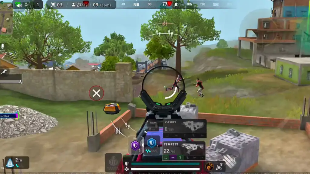 Prime Rush gameplay, UI, Combat, FPS, ADS