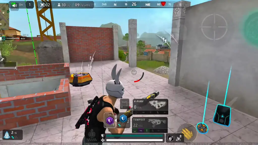 Prime Rush gameplay, UI, Combat, FPS
