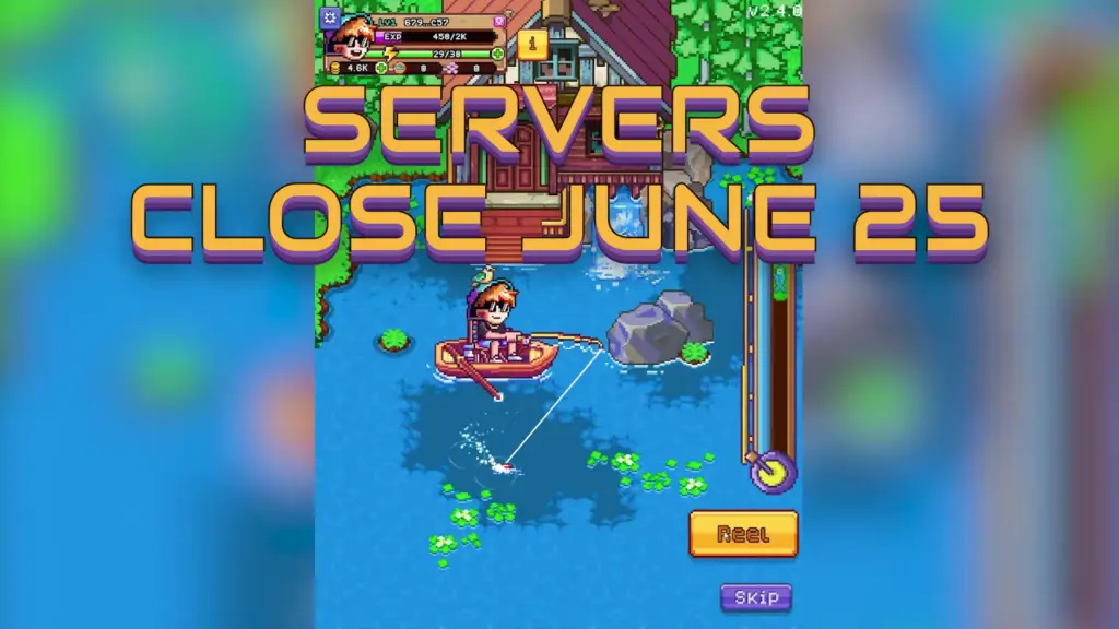 Fishing Frenzy Shuts Down: Servers Closing June 25