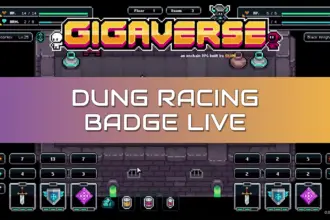 Gigling Racing Abstract Badge is live! Throw dung!