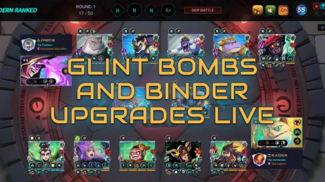 Splinterlands Drops Glint Bombs and Binder Upgrades
