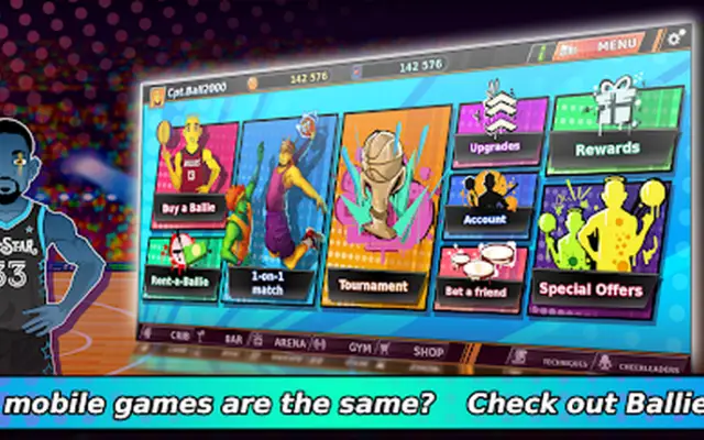 Ballies: Basketball Card Game
