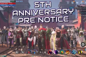 MIR4’s 5th Anniversary Pre-Notice Hits Steam