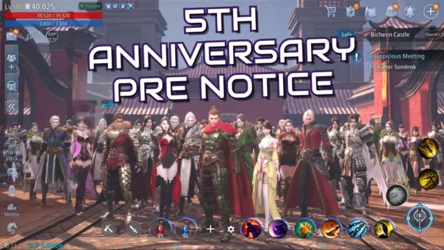 MIR4’s 5th Anniversary Pre-Notice Hits Steam