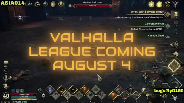 Valhalla League Coming to Legend of YMIR