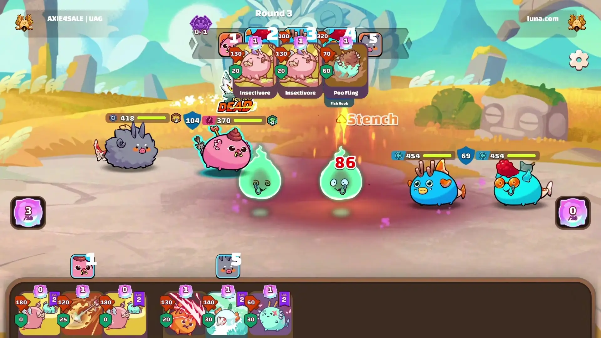 Axie Classic screenshot