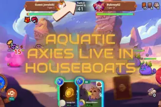 Axie Aquatic Tribe Builds Floating Wooden Houses