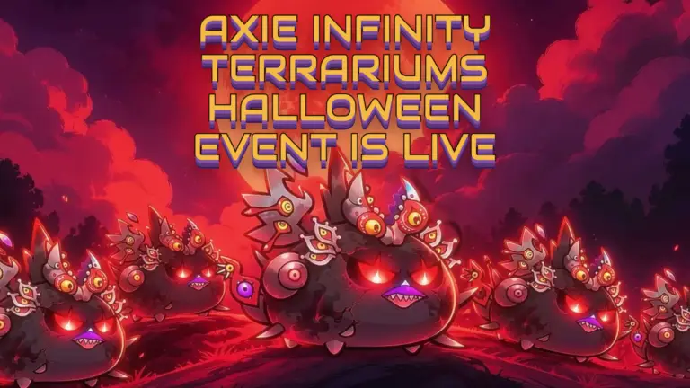 Axie Infinity Terrariums Halloween: +200 Flame Per Nightmare Part