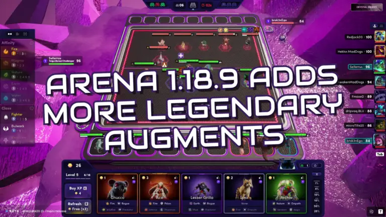 Illuvium Arena Update 1.18.9 Lets Exsolve Steal From Allies