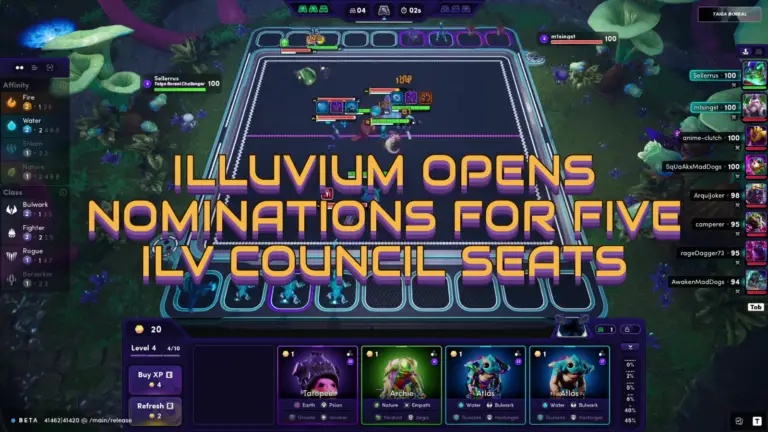 Illuvium Opens Nominations for Five ILV Council Seats
