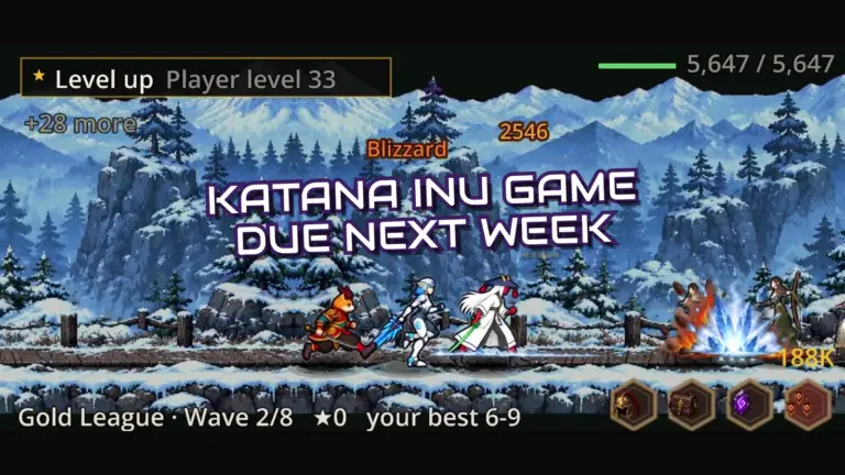 Katana Inu Game: Samurai Task Force Due Next Week