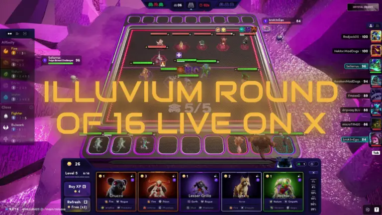 Live X Broadcast Carries Round of 16 Matches